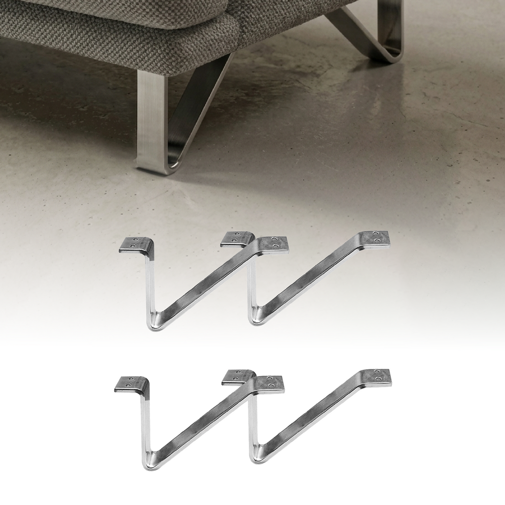 Pata Metálica 120 mm (4pz)