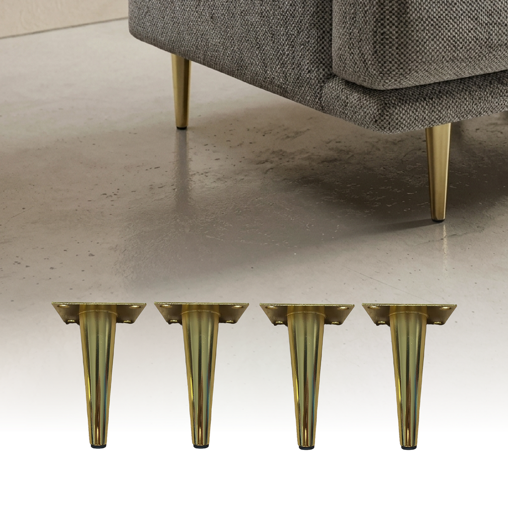 Pata Metálica 120 mm (4pz)