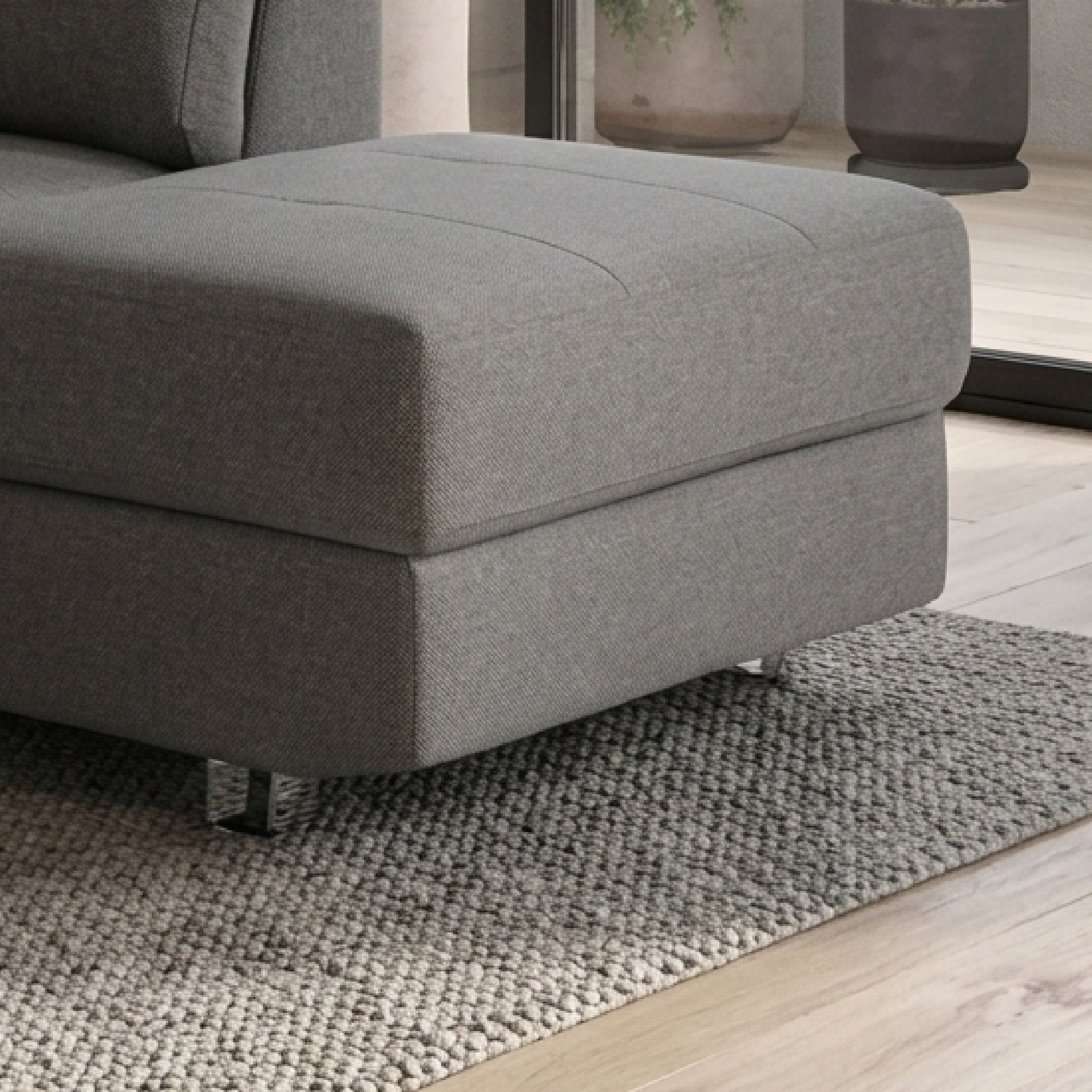 Pata Metálica 80 mm (4pz)