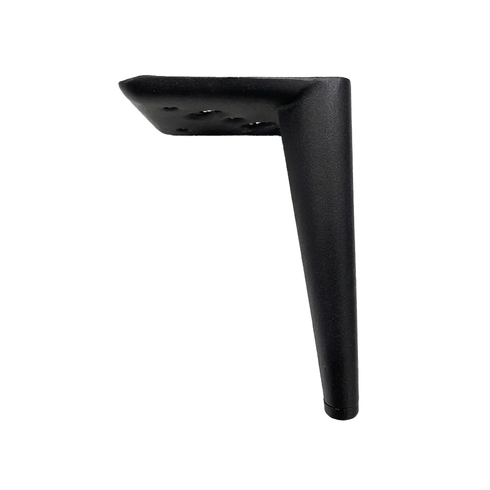 Pata Metálica Negra 150 mm (4pz)