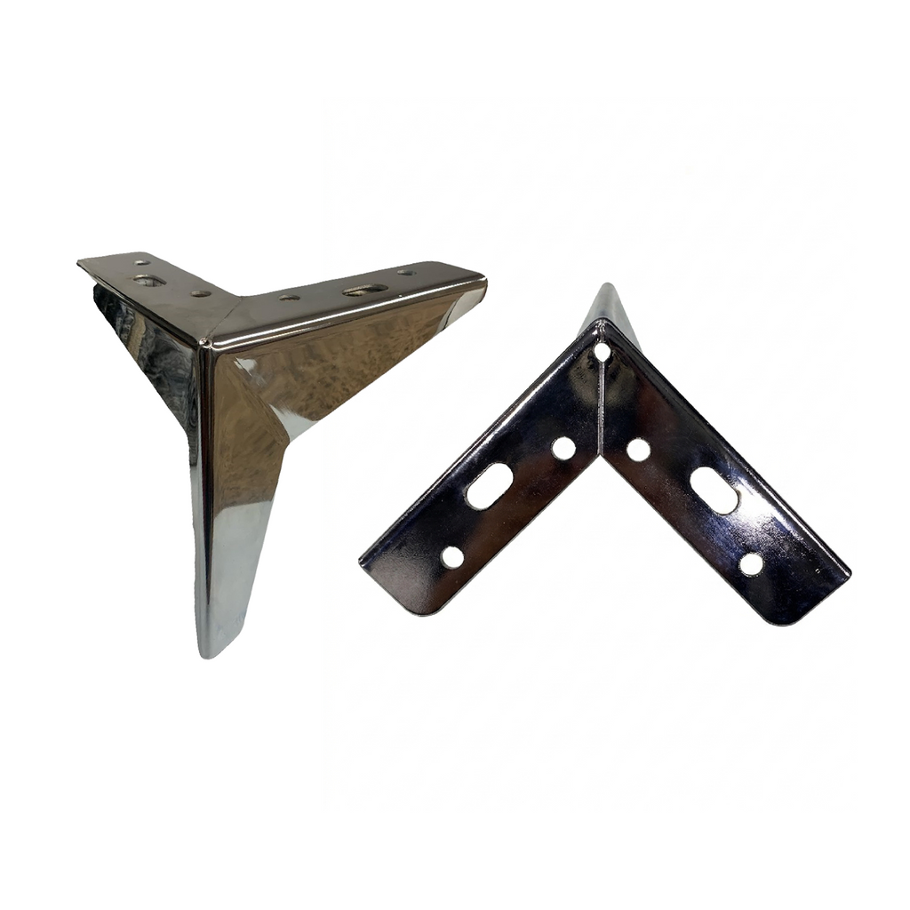 Pata Metálica Escuadra 120 mm (4pz)