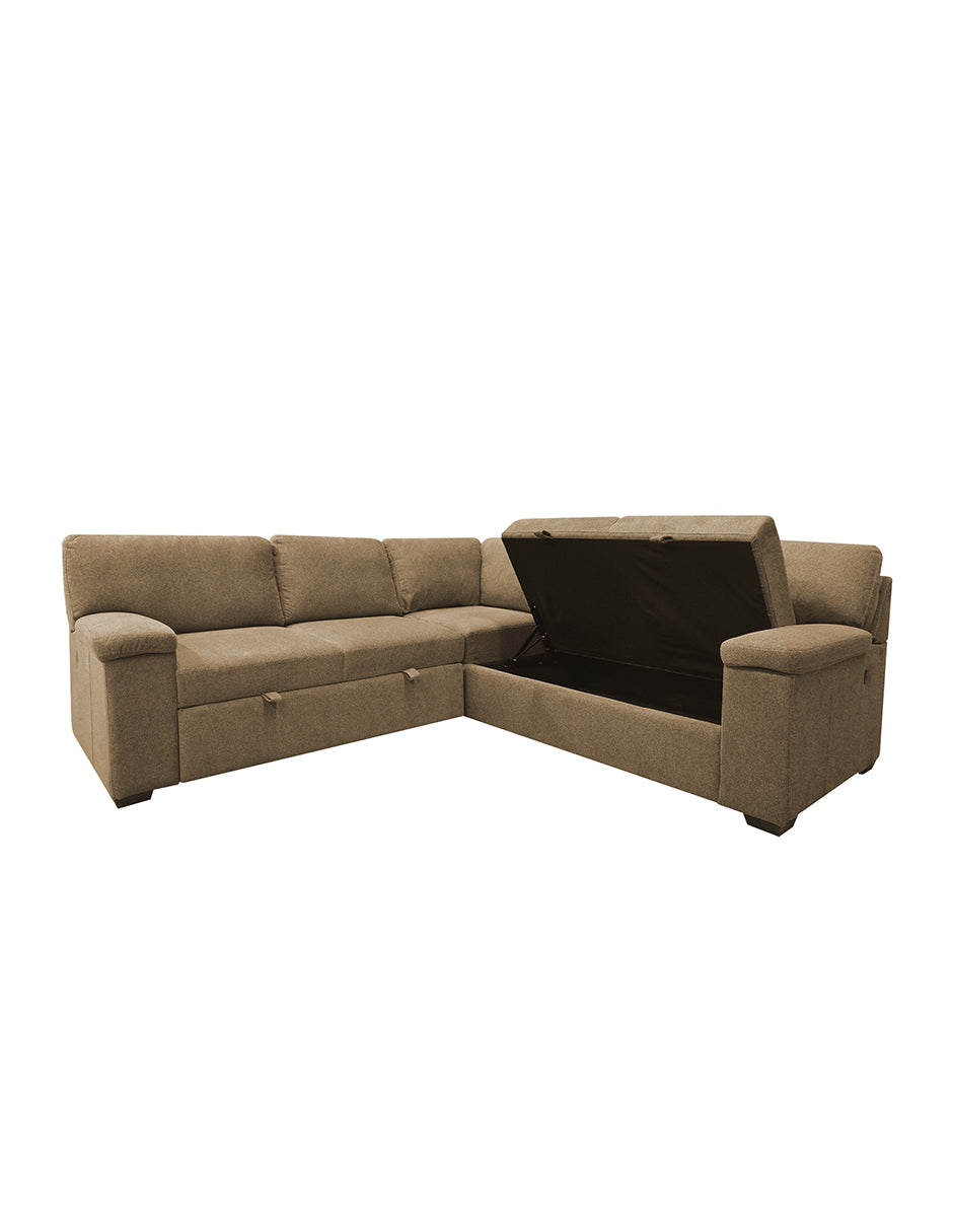 Sala Modular con Sofá Cama y Baúl Brisa