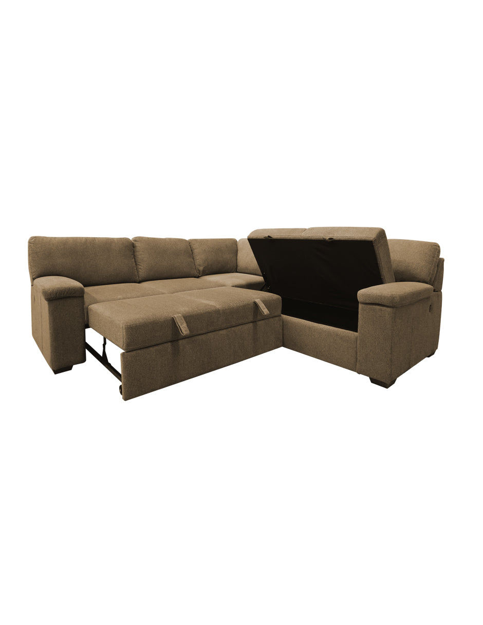 Sala Modular con Sofá Cama y Baúl Brisa