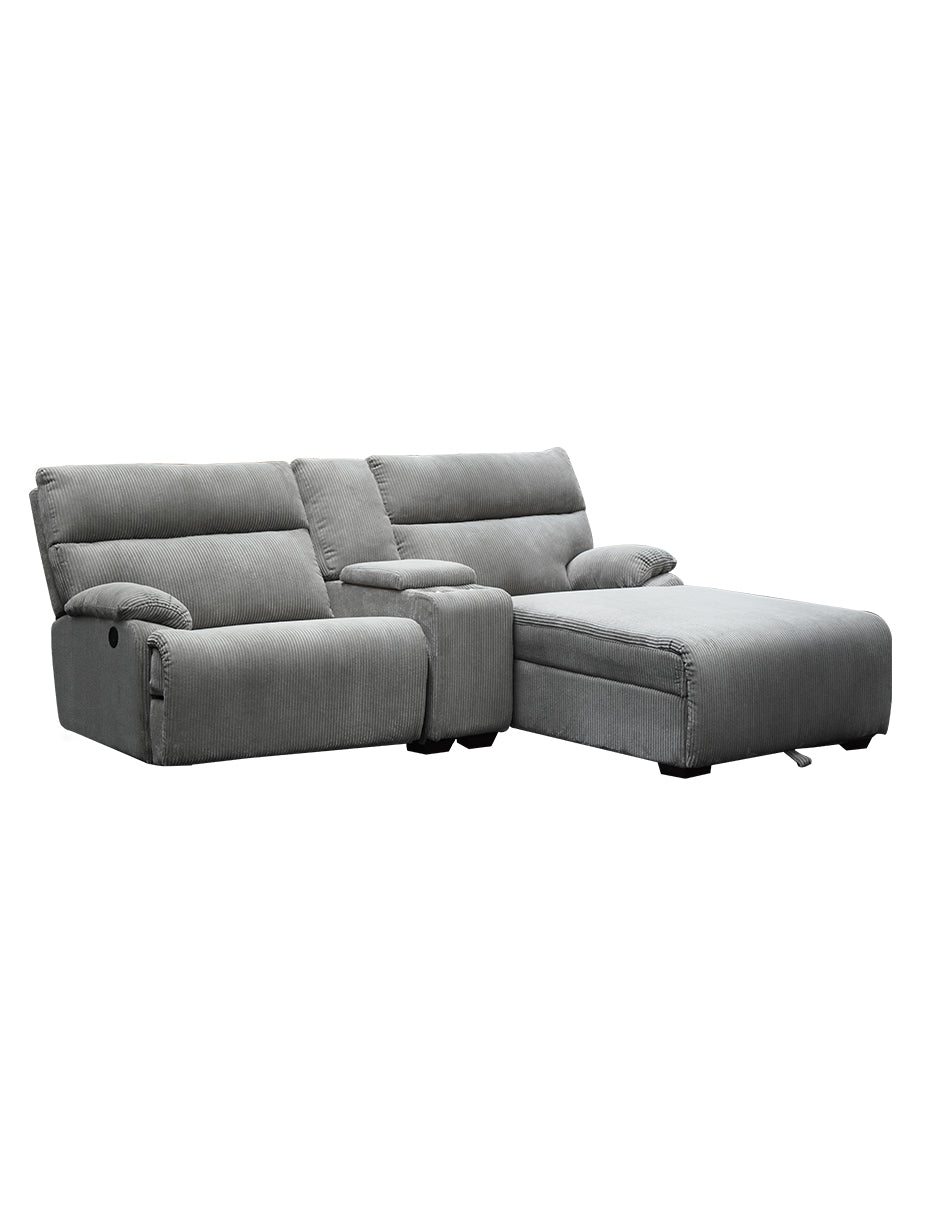Reclinable Love Seat Elema con Almacenamiento