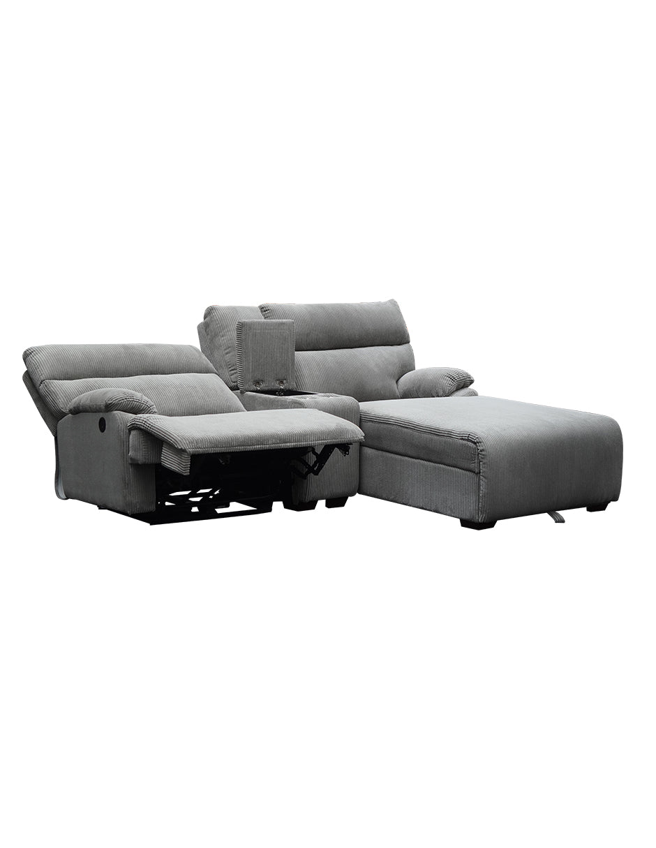 Reclinable Love Seat Elema con Almacenamiento
