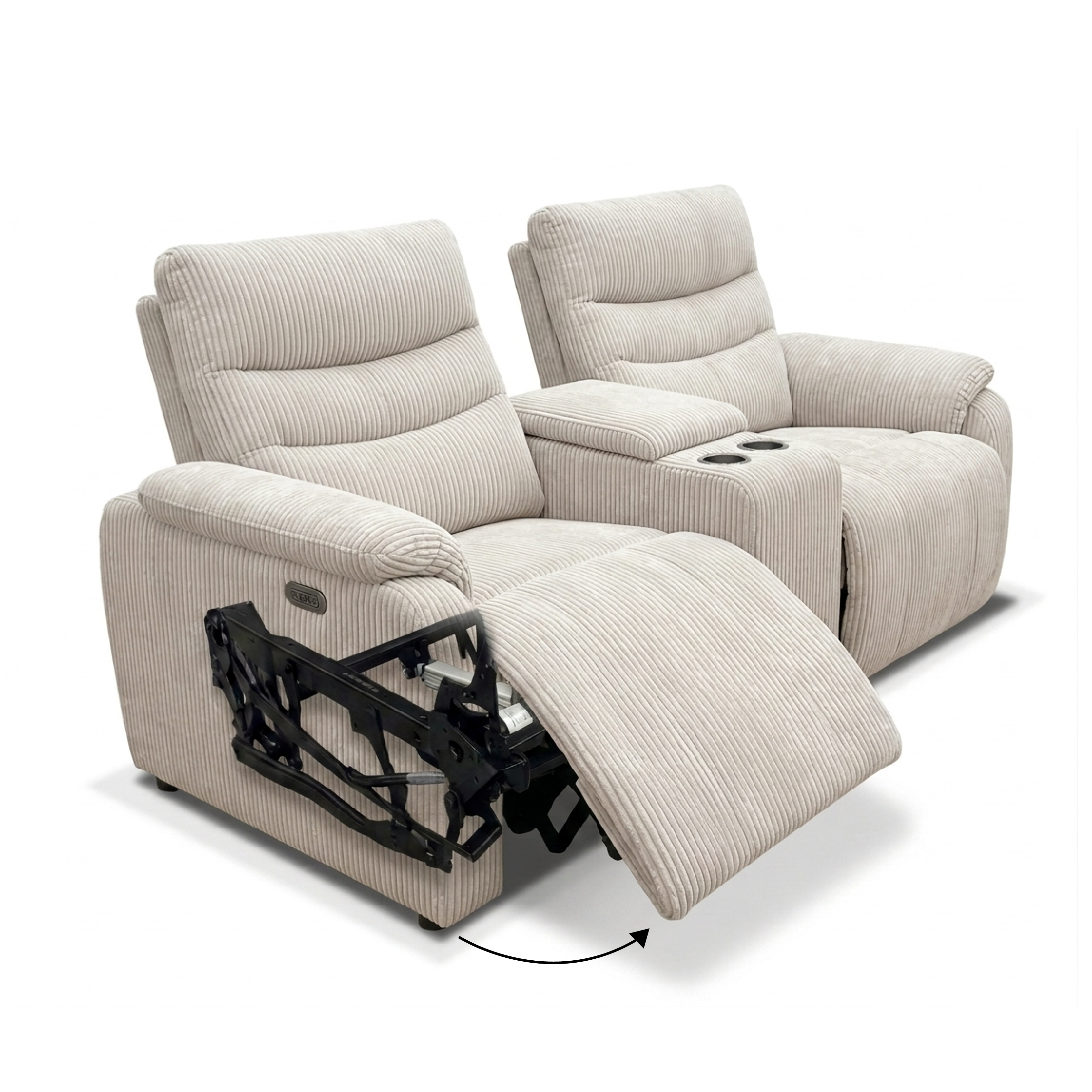 Herraje Reclinable Motor Modelo R10